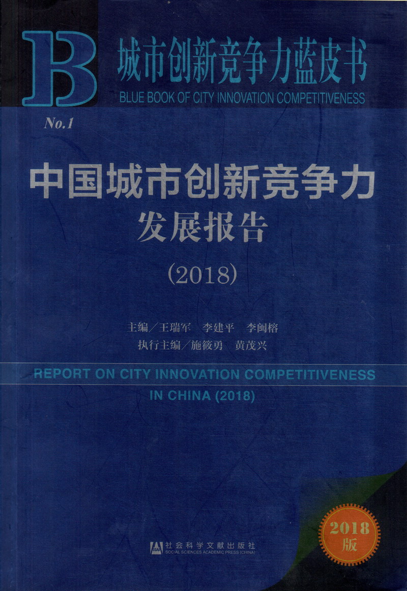 嗯啊不要嗯鸡巴双插视频中国城市创新竞争力发展报告（2018）